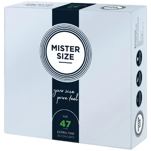 Mister Size, 47 mm condooms, 36 stuks