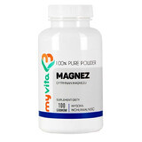 MyVita, Magnesio, Citrato de magnesio, 100g