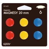 Aimants 20mm, 6 pièces