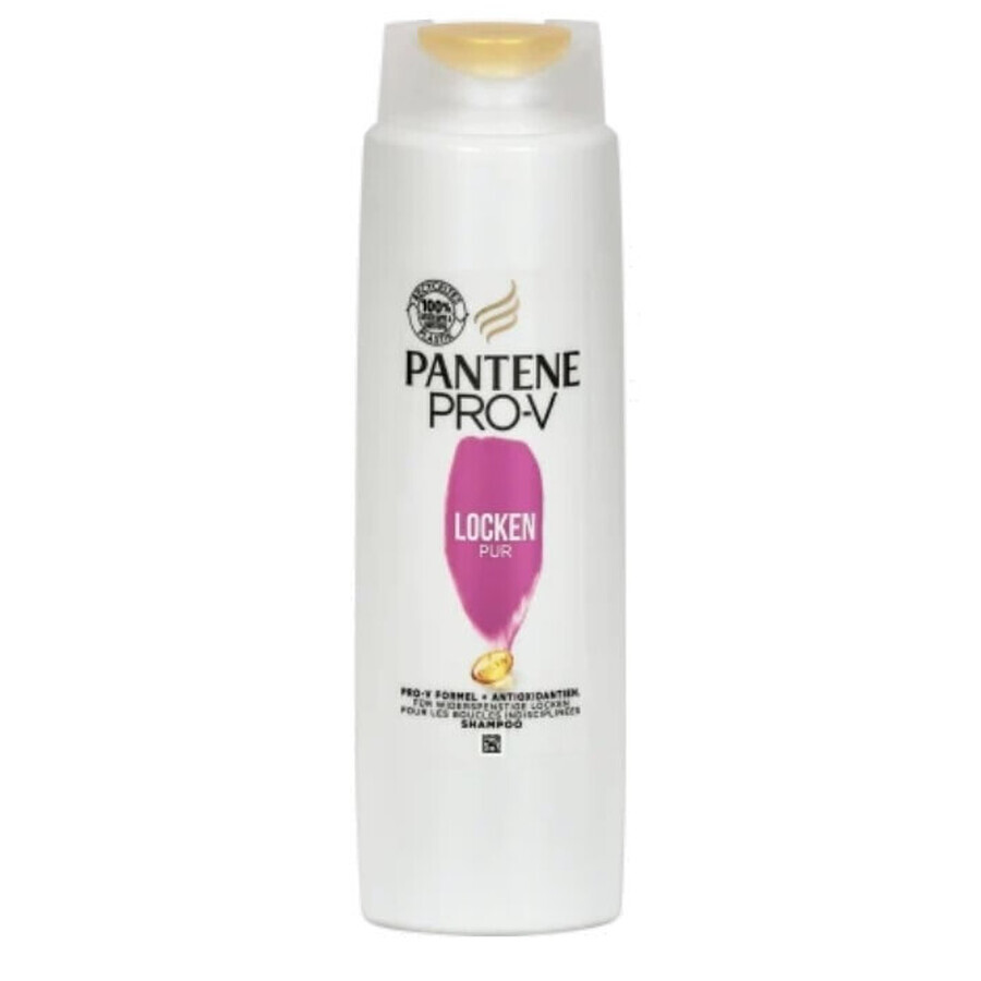 Pantene, Locken Pur, Șampon pentru ceară, 300 ml