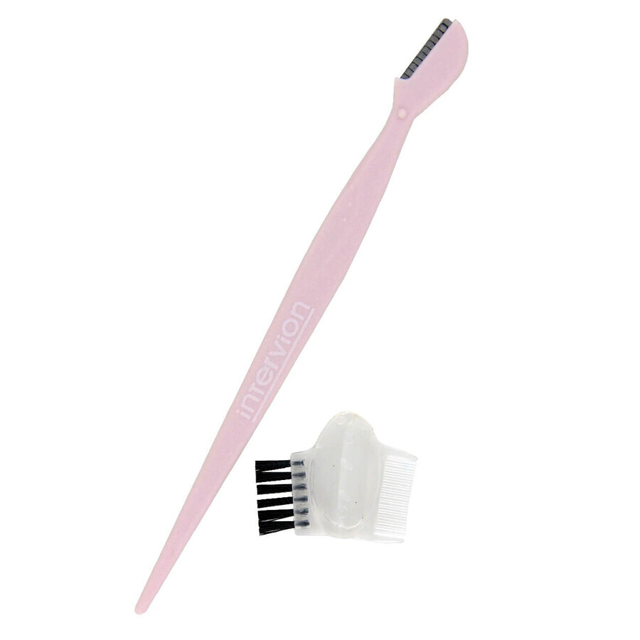 Inter Vion Rose Collection eyebrows with comb and lid