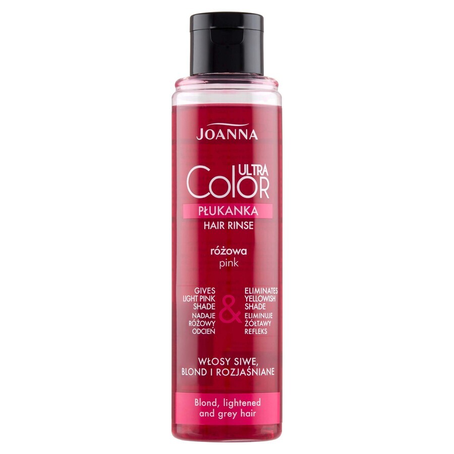 Joanna, Ultra Color System Wax Conditioner, Rose, 150 ml