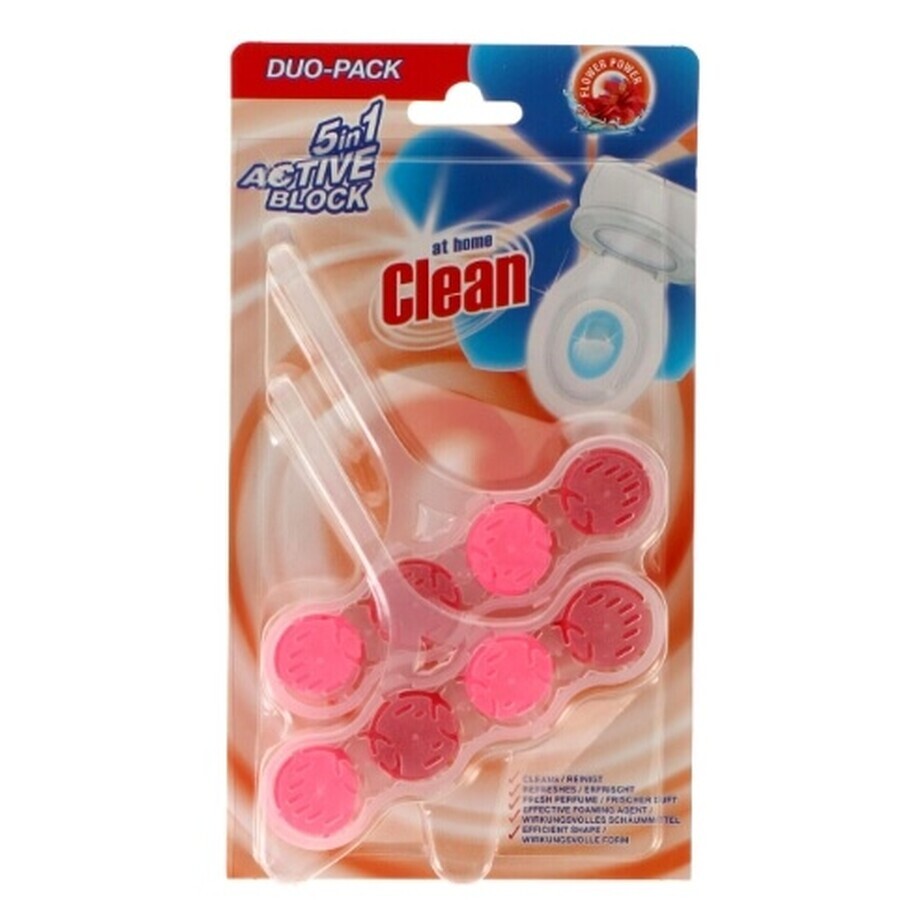 Zu Hause sauber, Extra Fresh, WC Suspension, Flower Power, 2x 45g