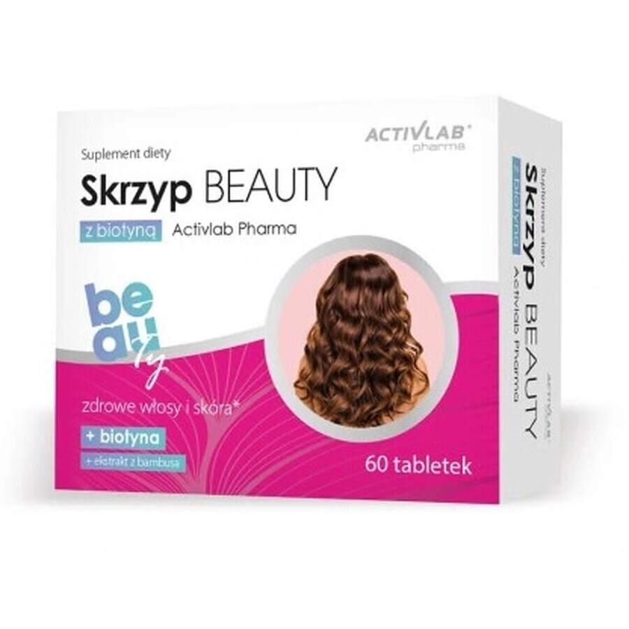 Cola de caballo Belleza con biotina, 60 comprimidos