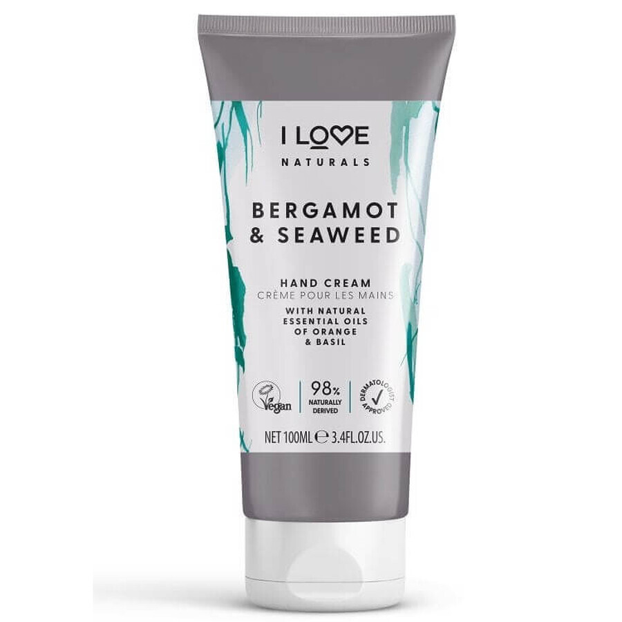 I Love Naturals Bergamot amp; Seaweed Cream, 75ml