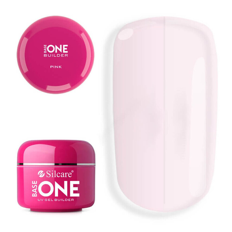 Shop Silcare Base One Pink Nagelbasishärter, 30g Silcare Base One Pink Nagelbasishärter, 30g