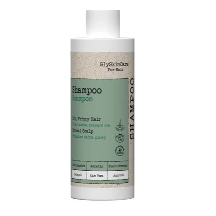 GlySkinCare for Hair Champú para cabello seco y encrespado, 200 ml