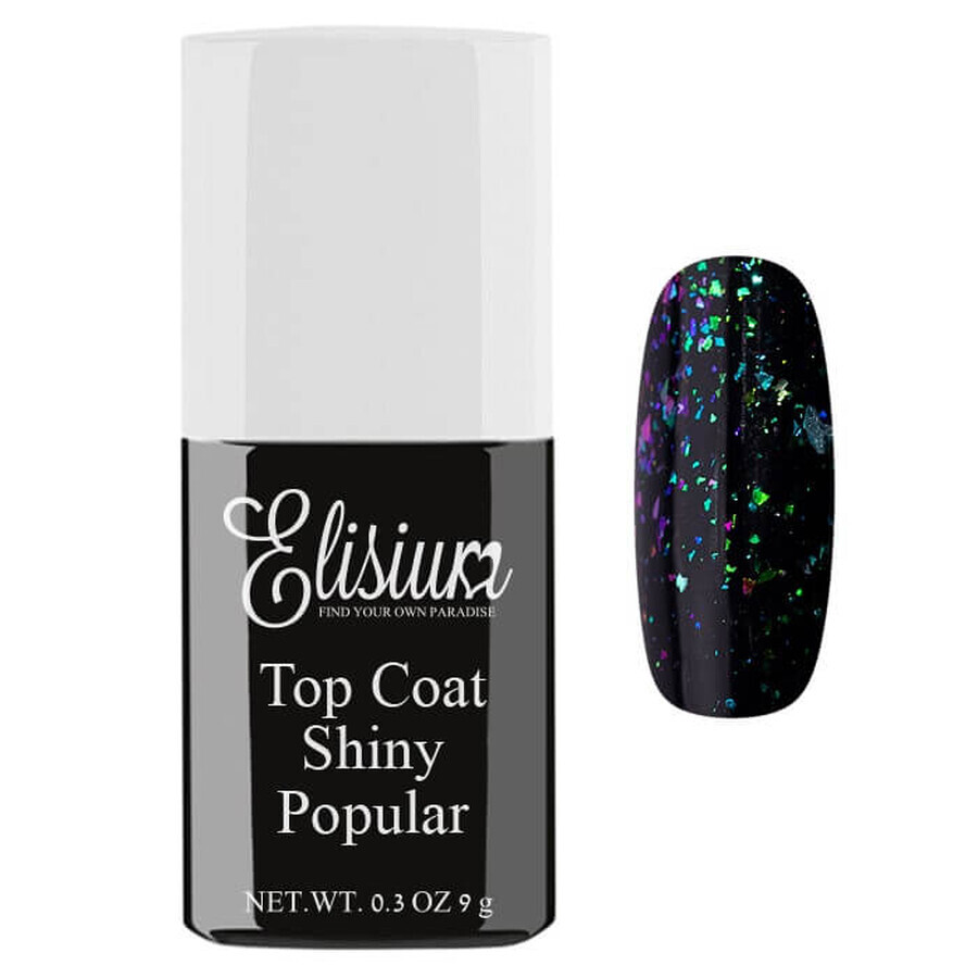 Boutique Elisium Shiny Top pour vernis hybrides Populaire, 9g Elisium Shiny Top pour vernis hybrides Populaire, 9g