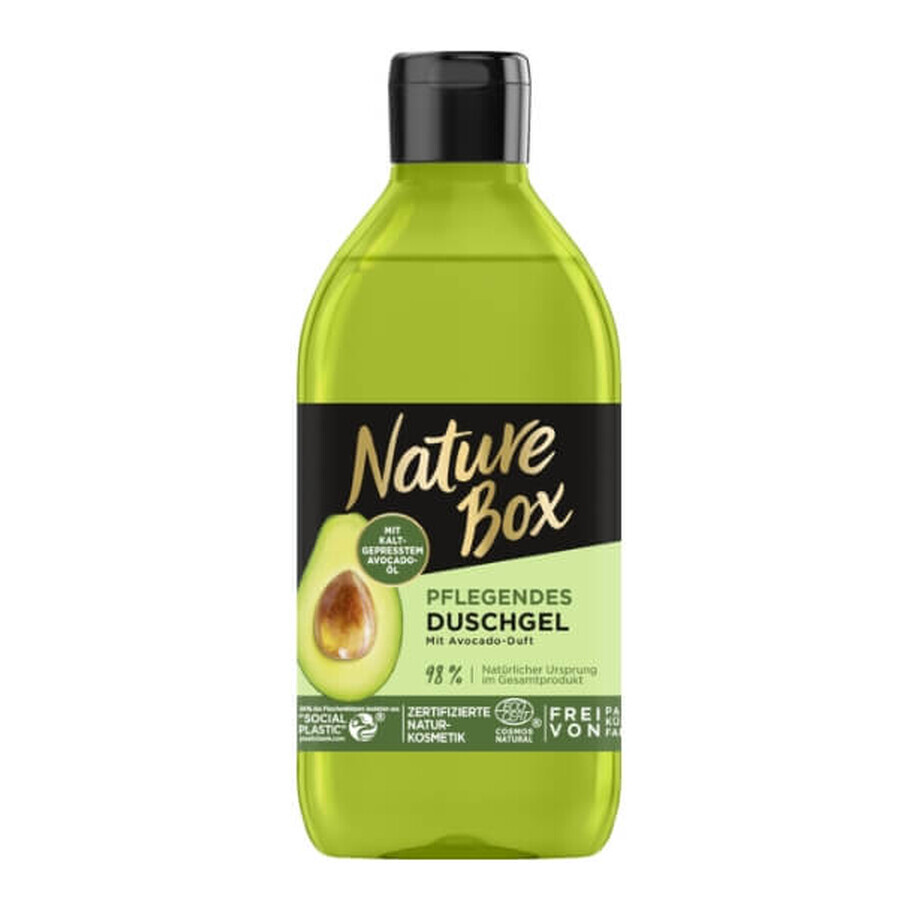Boutique Nature Box, gel douche, avocat, 250ml Nature Box, gel douche, avocat, 250ml