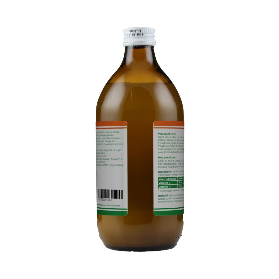 Biologisch duindoornsap, 500 ml, Health Nutrition
