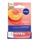 Nivea Lip Care Ruj Peach Shine, 4,8g