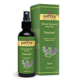 Sattva Natural Patchouli body deodorant, 80ml