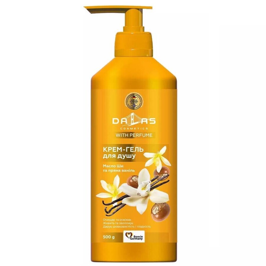 Dalas el shower maso Shea and vanilla, 500g