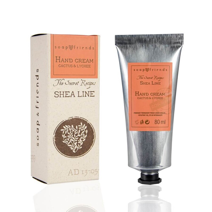 Buy Soap amp;Friends Shea Line Cactus and Lychee Cream, 80ml Soap amp;Friends Shea Line Cactus and Lychee Cream, 80ml