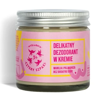 Mydlarnia Cztery Szpaki Gentle cream deodorant without soda Badaj Si, 60ml