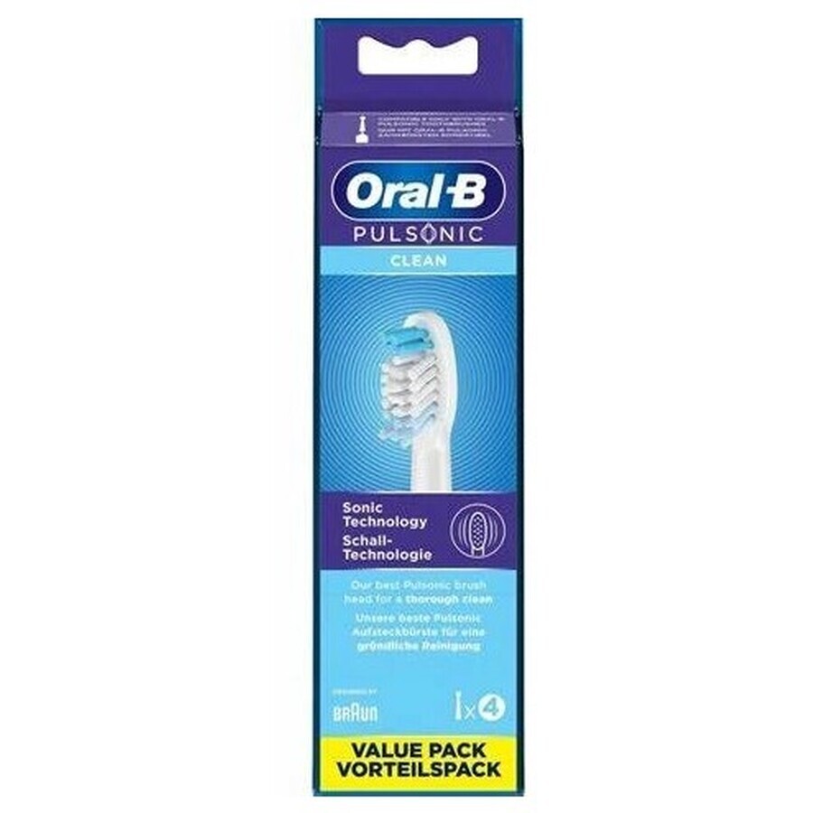 Oral-B, Pulsonic Clean, Replacement swabs, 4 pieces