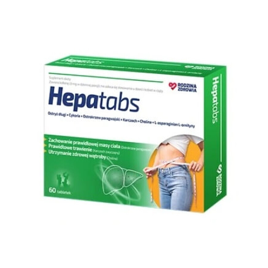 Family Health Hepatabs, 60 tabletten