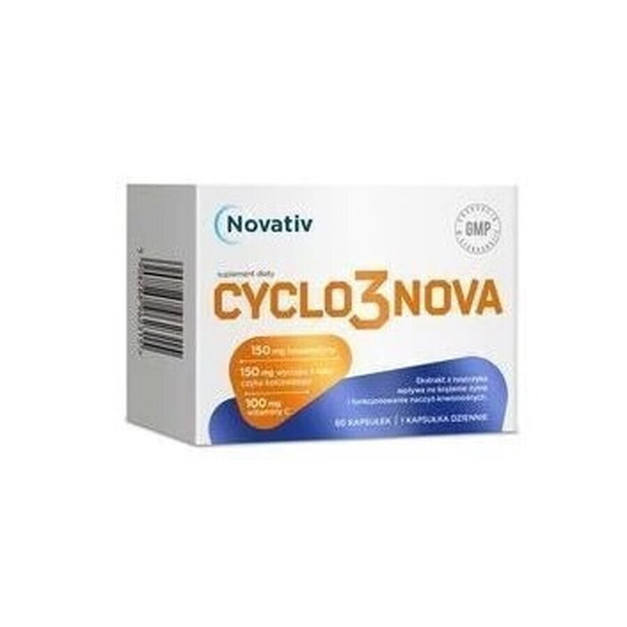 Novativ Cyclo3Nova, 60 capsules
