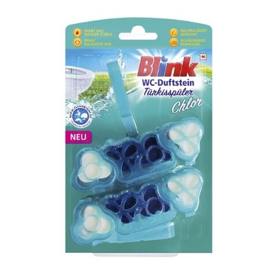 Blink, chlorine, WC suspension, 2 pieces