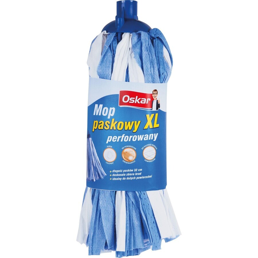 Oskar, mop with XL perforated tape
