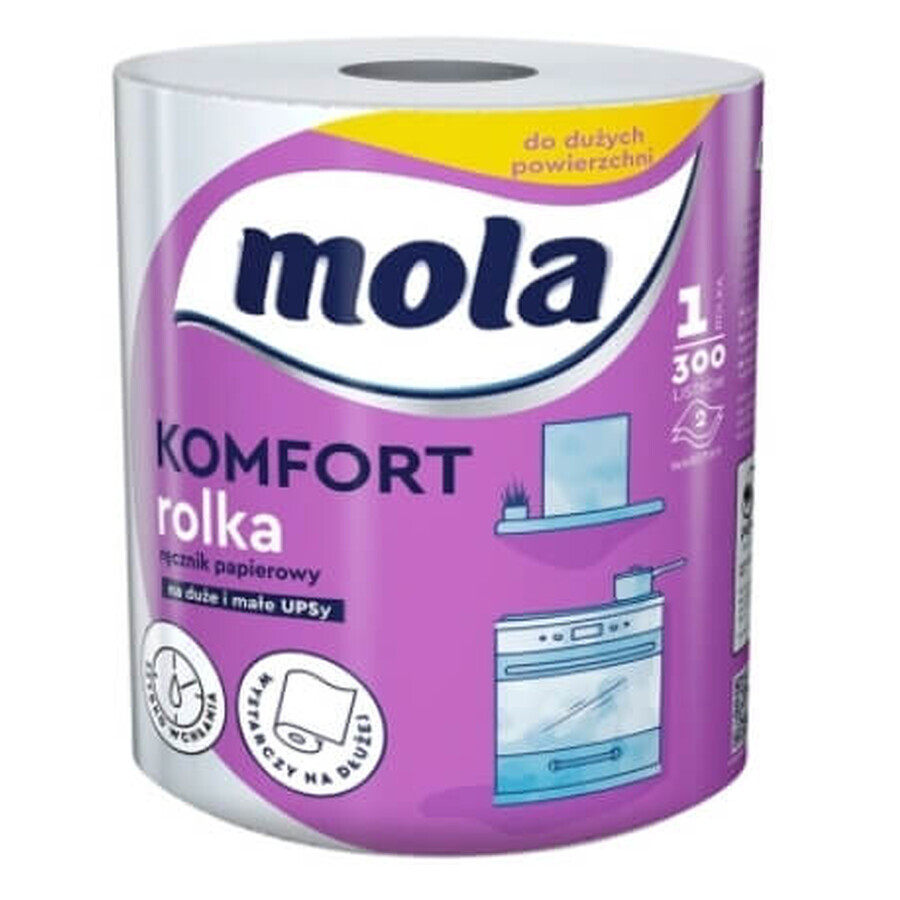 Mola, servilleta de papel Confort, 1 rollo