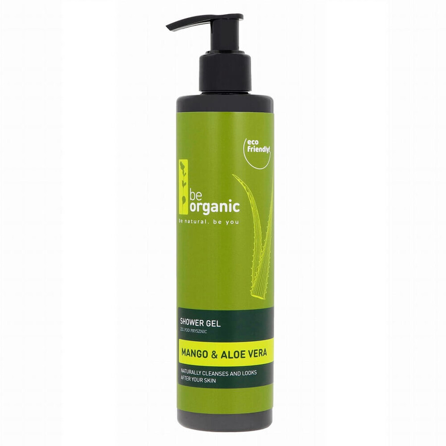 Winkel op Be Organic douchegel mango & aloë vera, 300ml Be Organic douchegel mango & aloë vera, 300ml