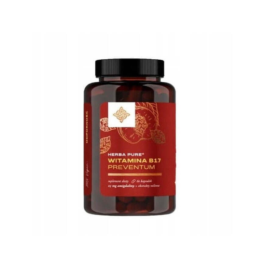 HerbaPure Prewentum Vitamin B17, 60 capsules