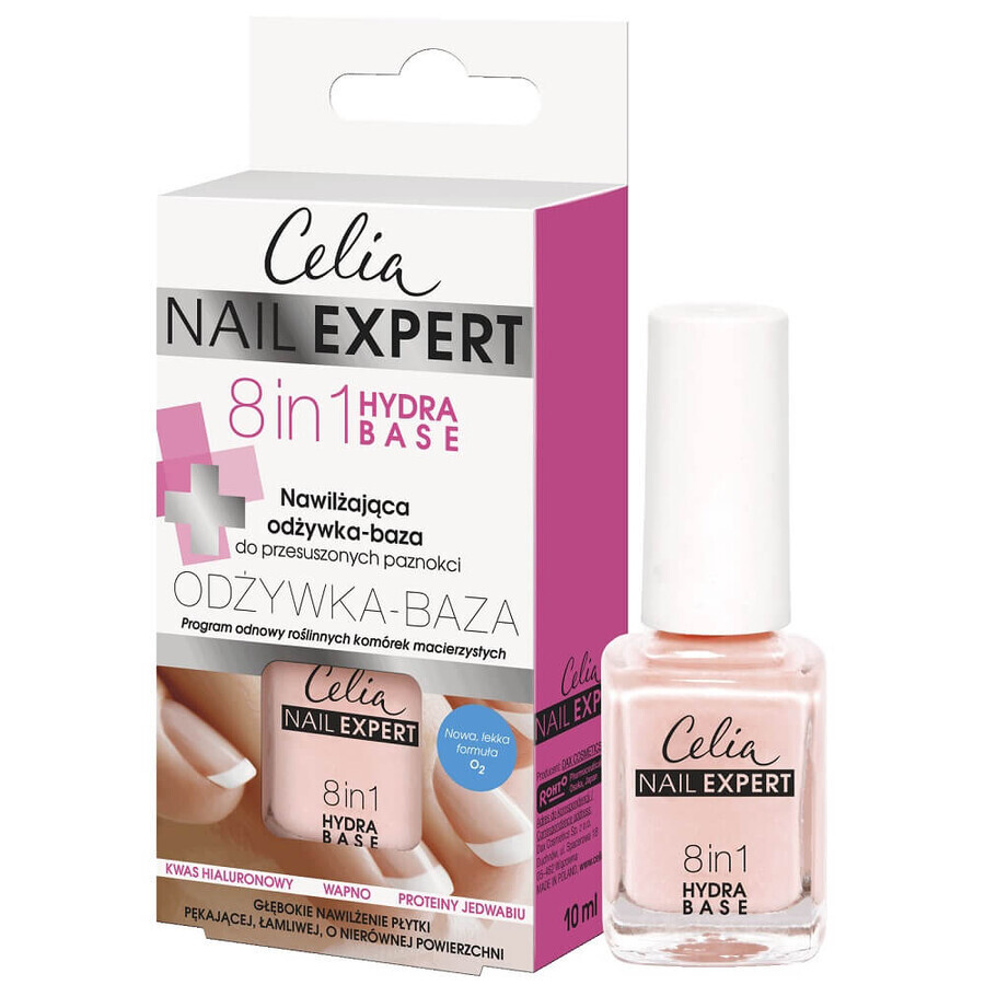 Winkel op Celia Nail Expert 8in1 Hydra Base Conditioner voor droge nagels, 10ml Celia Nail Expert 8in1 Hydra Base Conditioner voor droge nagels, 10ml
