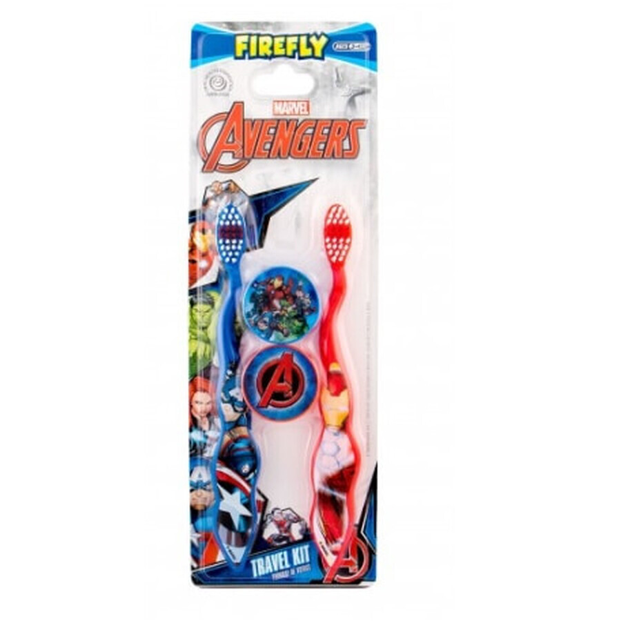 Acquista Set di spazzolini Marvel Avengers per ragazzi, 2 pezzi Set di spazzolini Marvel Avengers per ragazzi, 2 pezzi