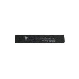 Peggy Sage Lima de Uñas Rectangular 100/180 negra, 1 ud.