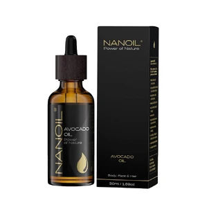 Nanoil Avocadoöl für Haar- und Körperpflege, 50ml