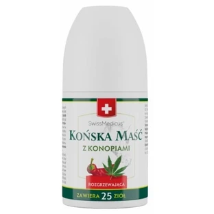 SwissMedicus, Koska Koska Ma con cáñamo Calentamiento roll-on, 90 ml