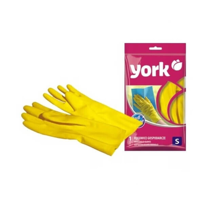 York, economic rubber gloves size S