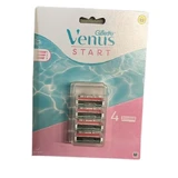 Gillette Venus Start Replacement razor blades for women, 4 pieces