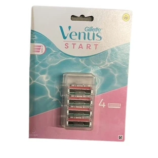 Gillette Venus Start Hojas de afeitar de recambio para mujer, 4 piezas