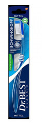Dr.Best, Cepillo de dientes con cabezal oscilante, mediano, 1 ud.