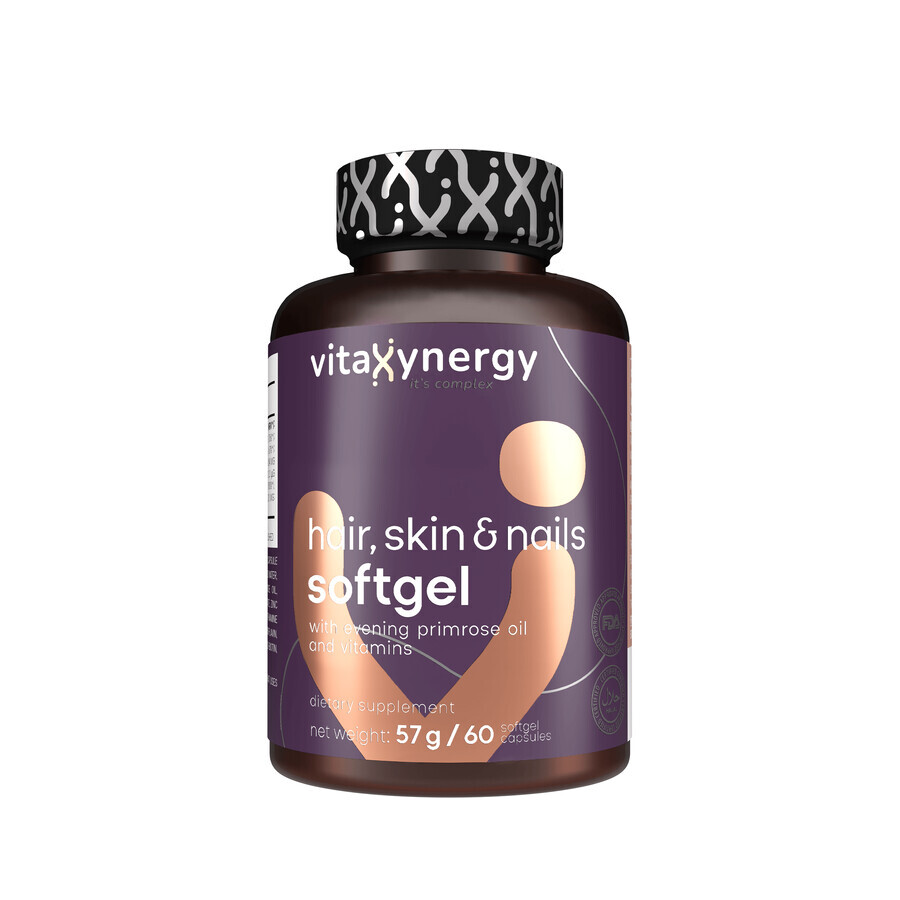 VitaXynergy Huid, haar en nagels x 60 cps