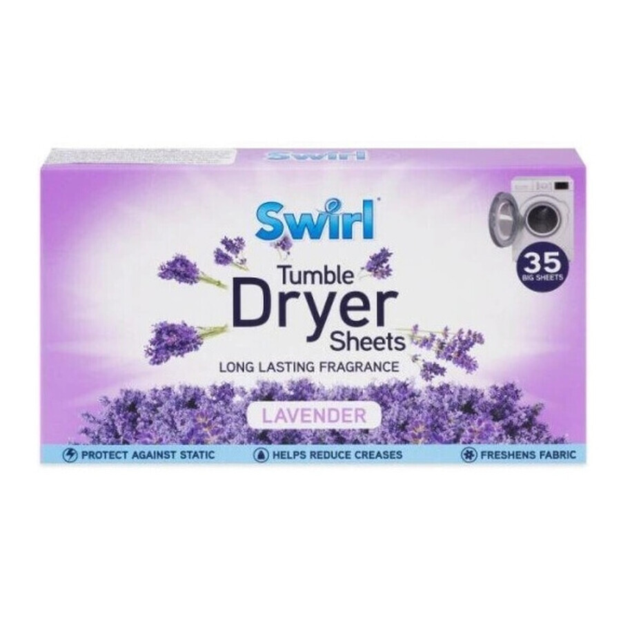 Comprar Toallitas desechables Swirl sabor lavanda, 35 unidades Toallitas desechables Swirl sabor lavanda, 35 unidades