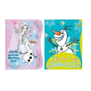 A4 folder with elastic band, Frozen