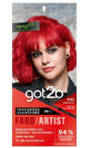 Got2b, Vernice a cera, 092 Lollipop Red, 1 pz.
