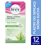 Veet Dry Skin Wax Kleefband voor droge huid, 12 stuks
