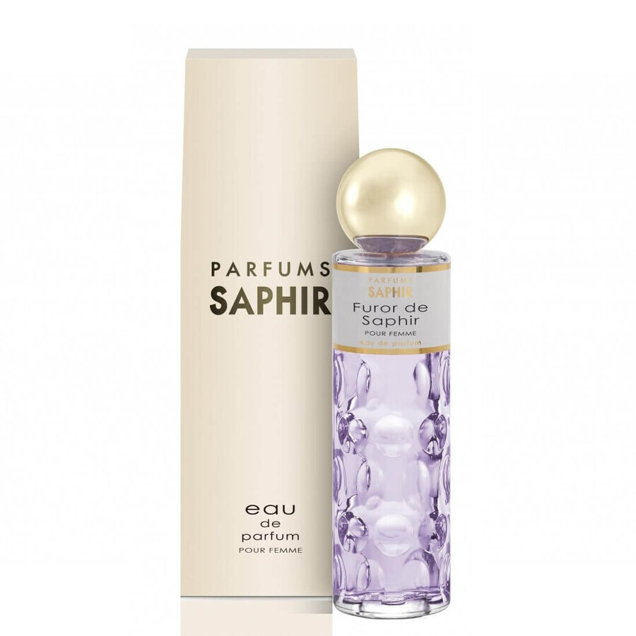 Eau de parfum Saphir Furor, 200ml