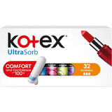 Normal UltraSorb pads, 32 pieces, Kotex