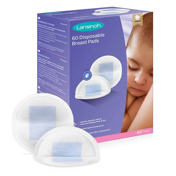 Breast pads 44265, 60 pieces, Lansinoh