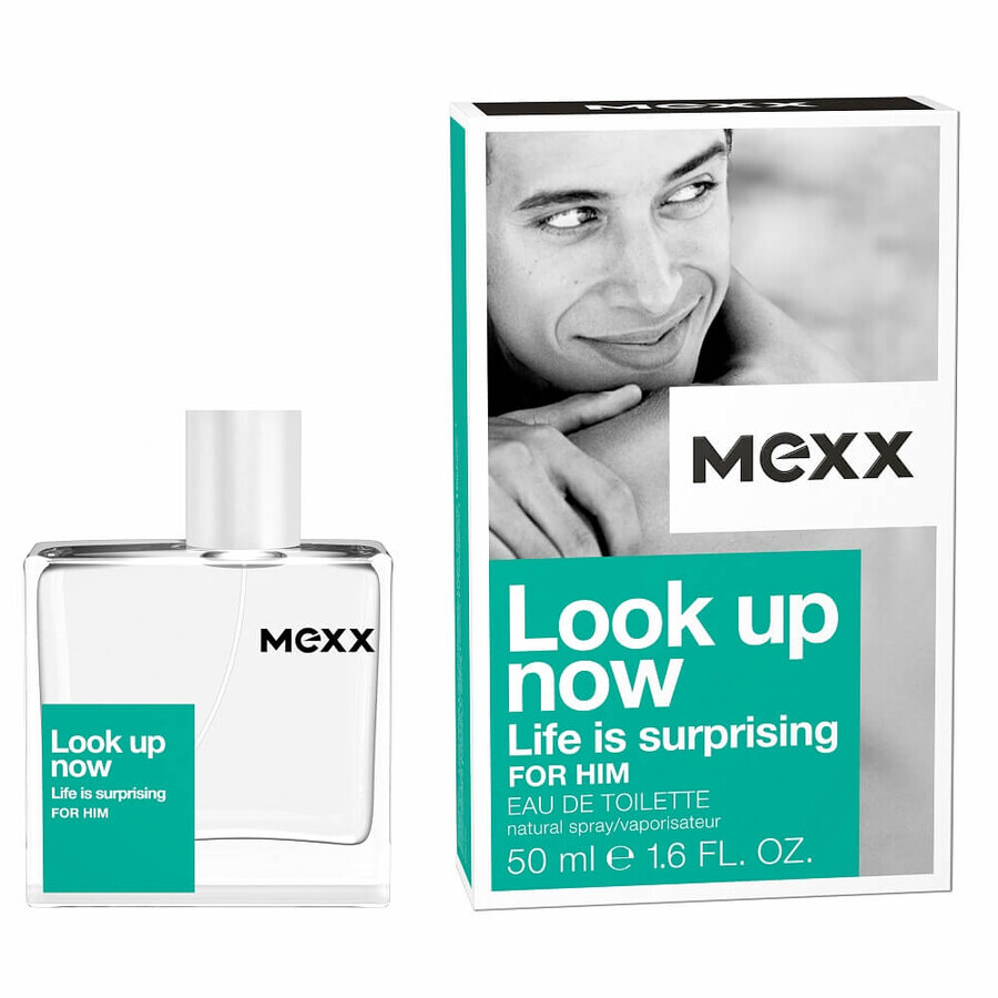 Mexx Look Up Now For Him Eau de Toilette, 50ml