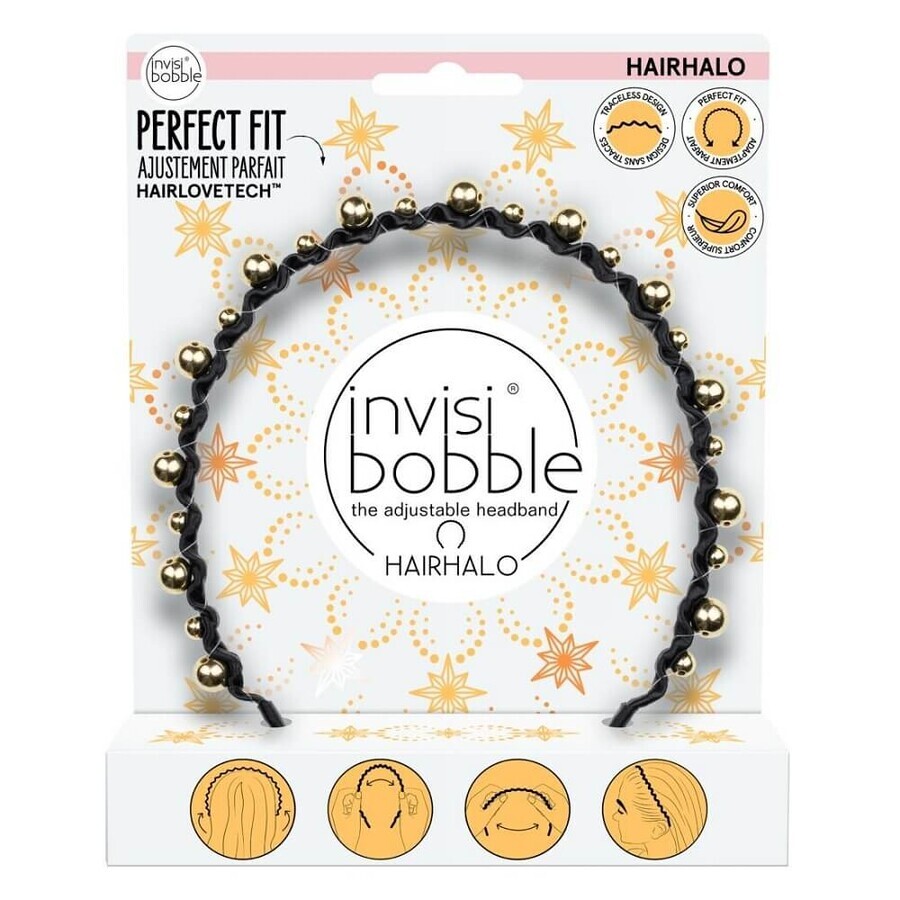 Invisibobble Hairhalo You're a star Time to Shine Adjustable Wax Band