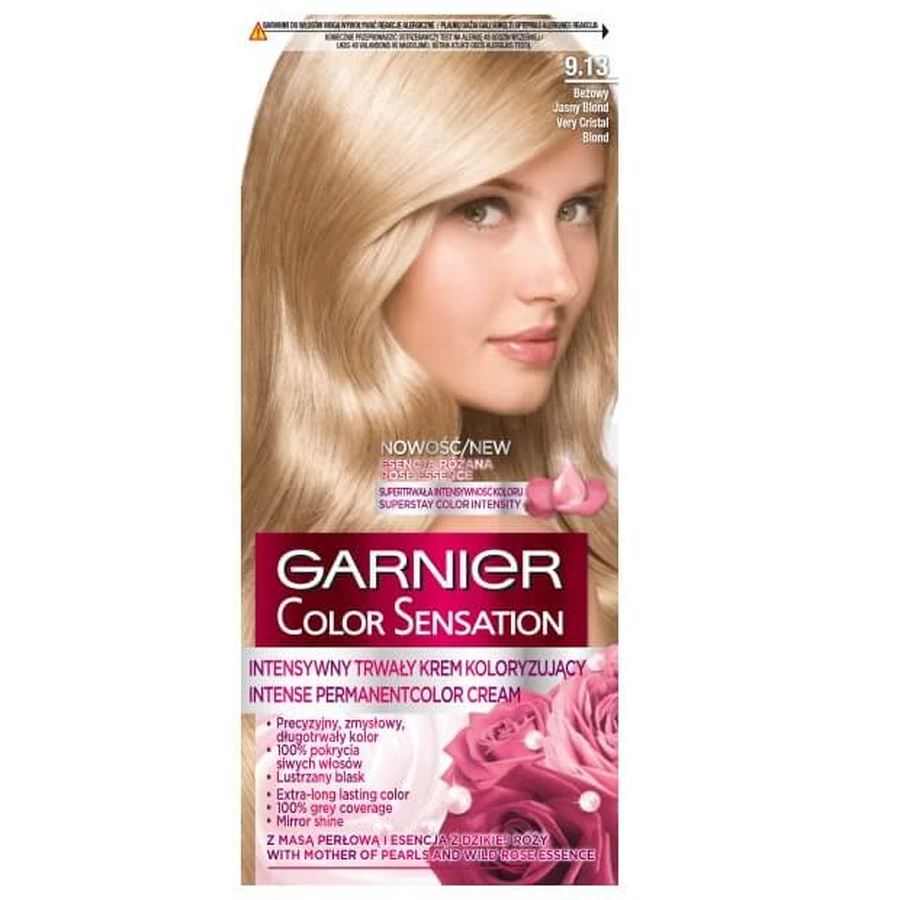 Garnier Colour Sensation Colour Cream 9.13 Beige Light Blonde