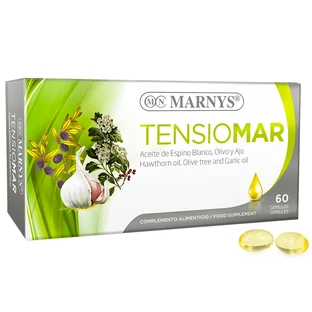Tensiomar for Hypertension and Cholesterol, 60 capsules, Marnys