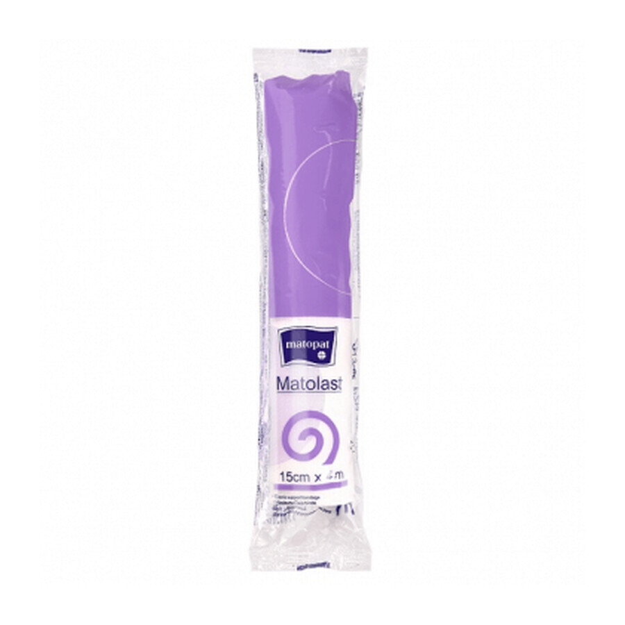 Matolast, bandaj elastic, 4m x 15cm, 1 buc - Pe termen lung!