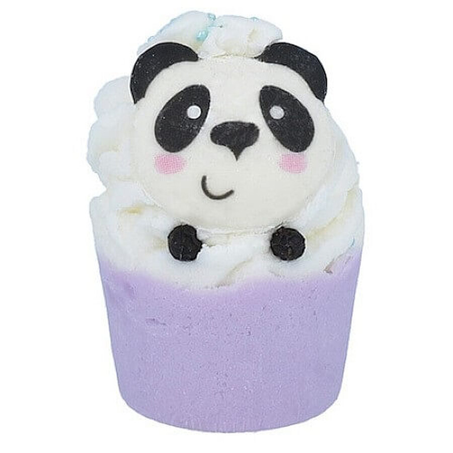 Bomb Cosmetics Panda-monium Malana prăjitură de baie, 50g